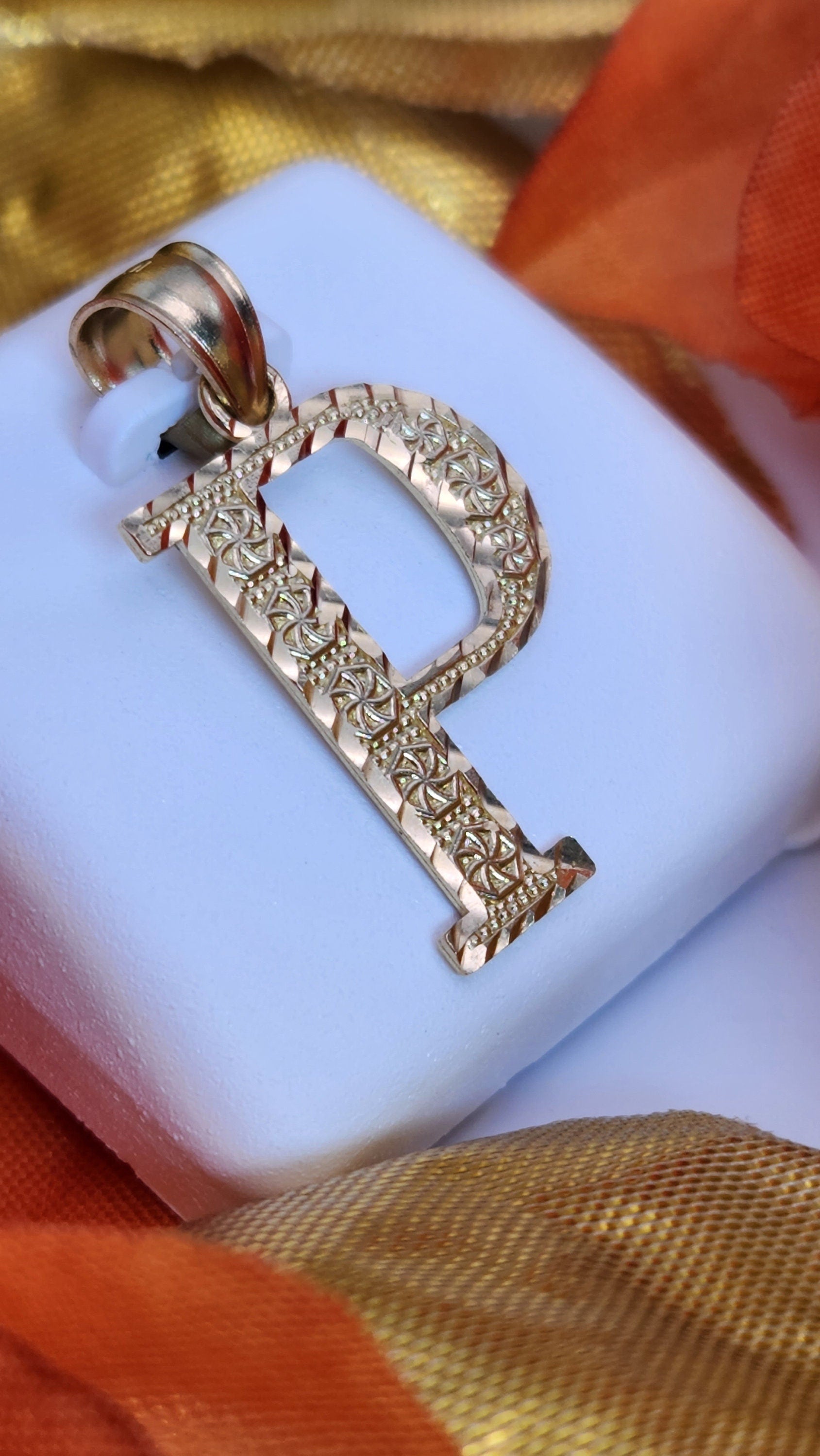 The Uppercase Iced Out Initial Bracelet